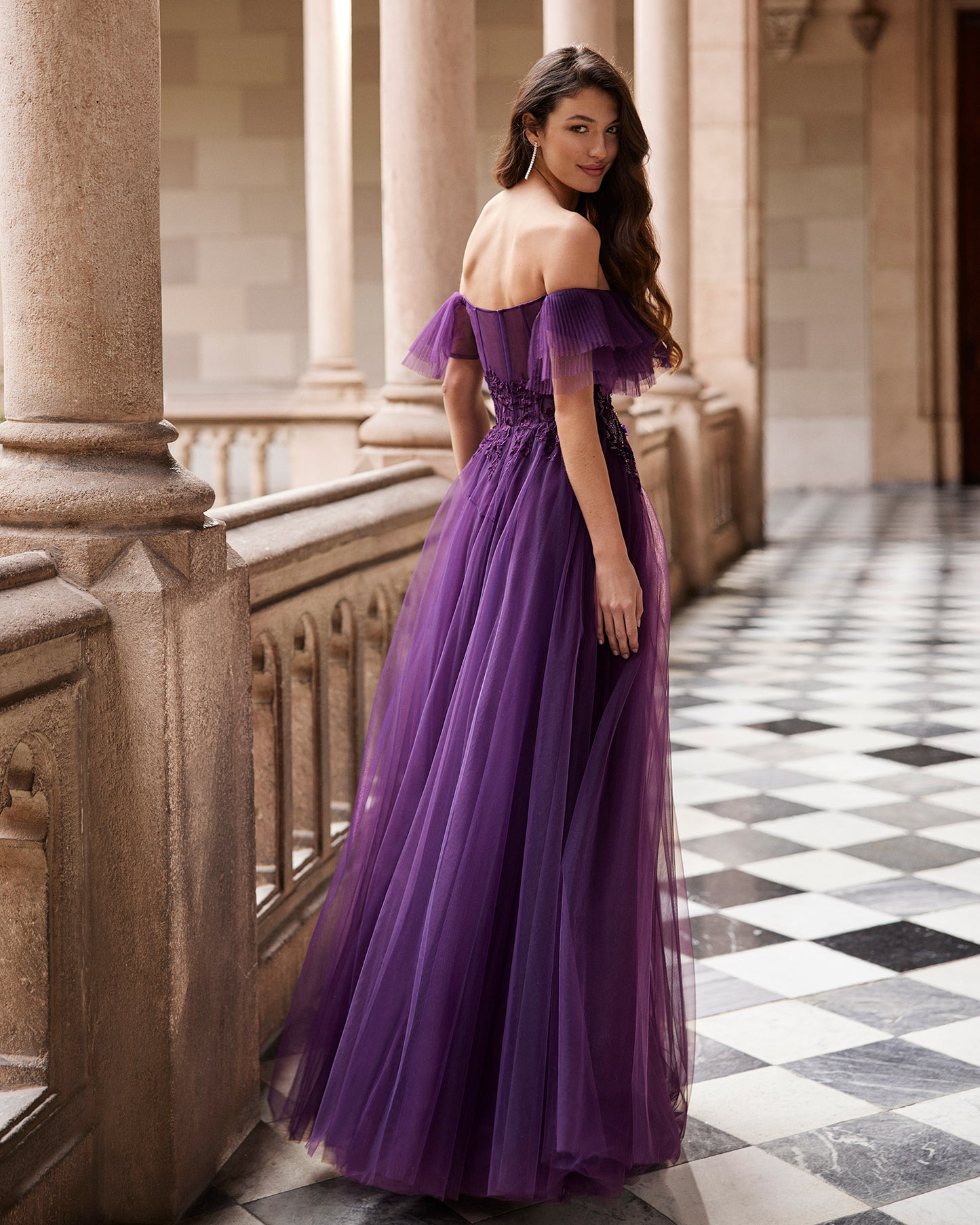 Evening Dress by MARFIL
