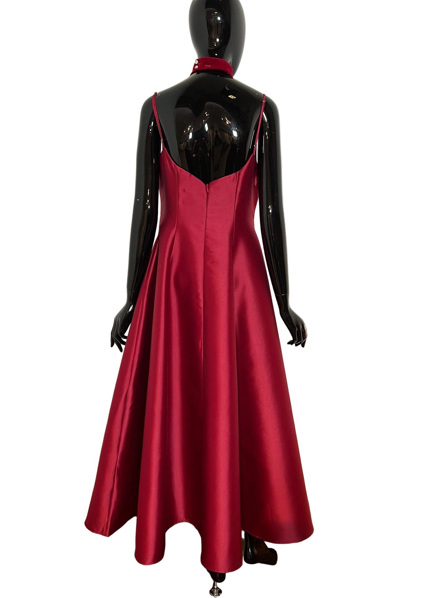 Red Mikado Dress