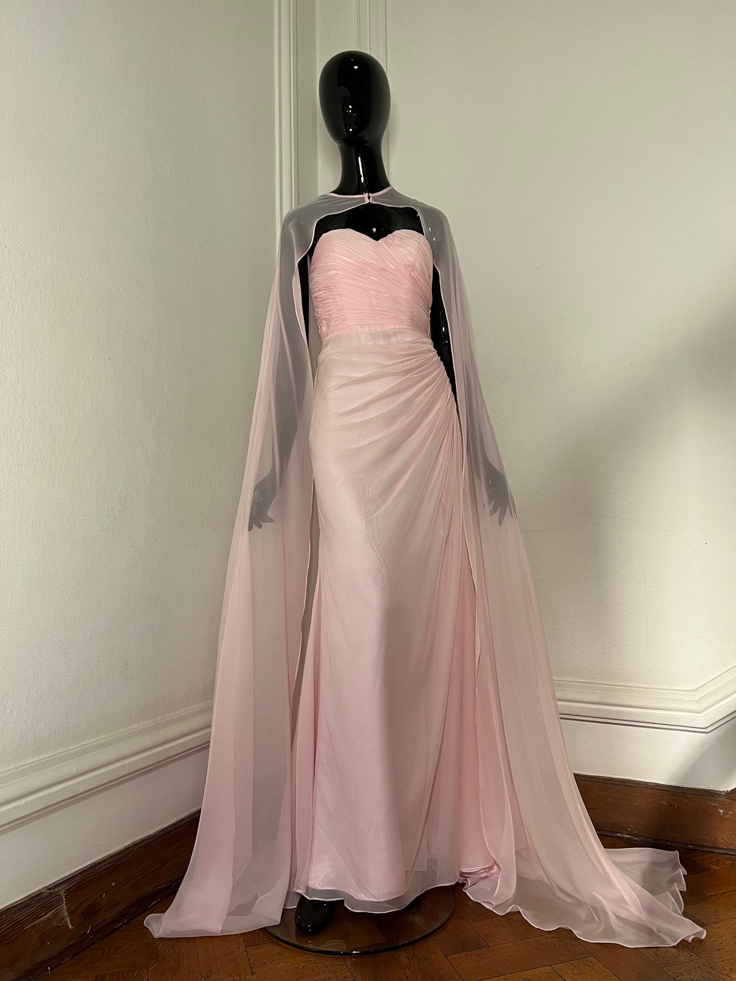 Chiffon gown