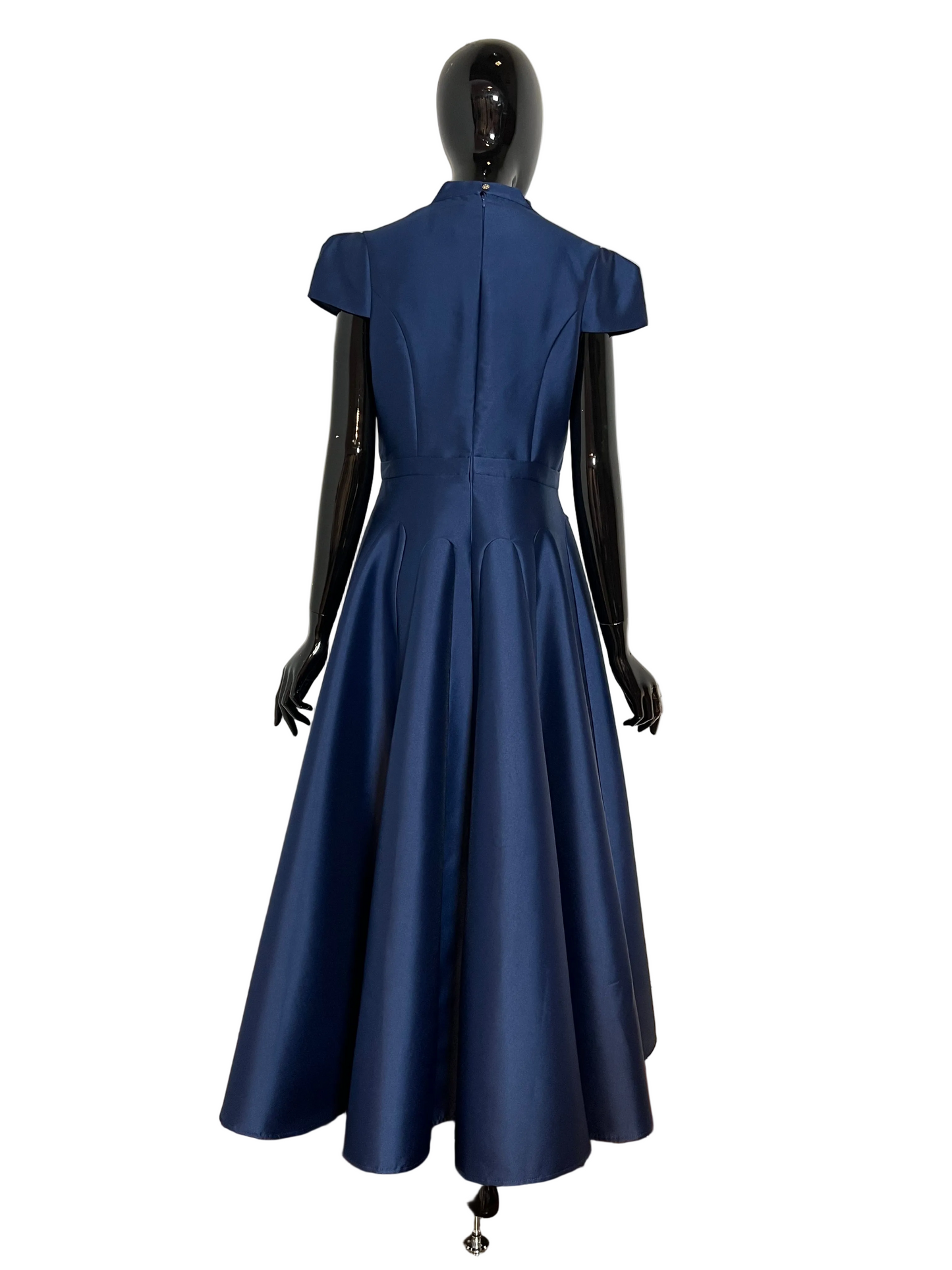 Blue Mikado Dress