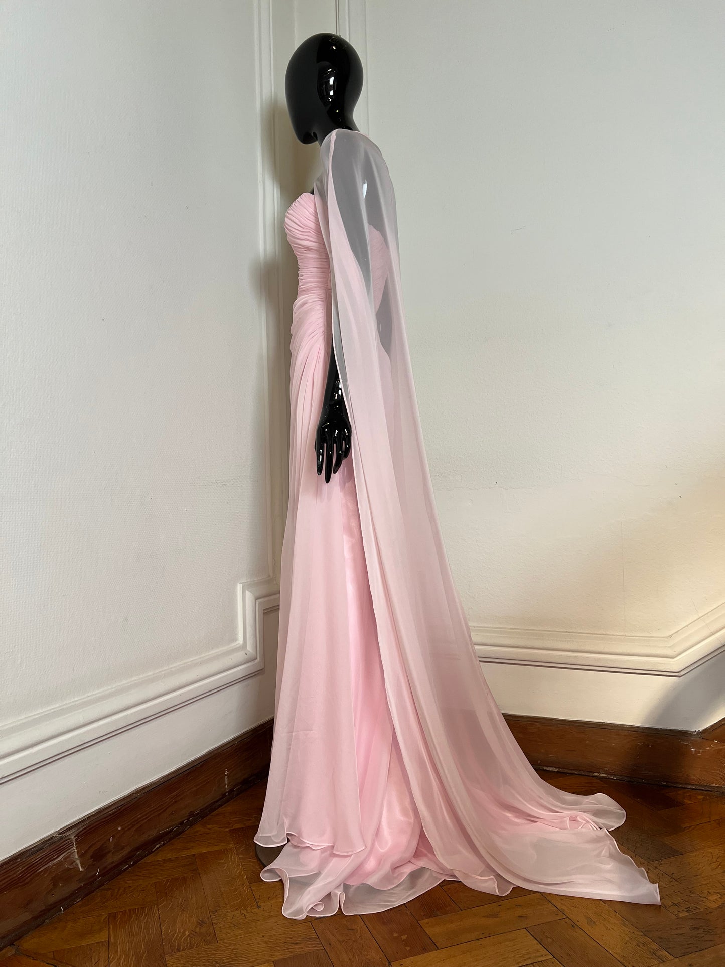 Chiffon gown