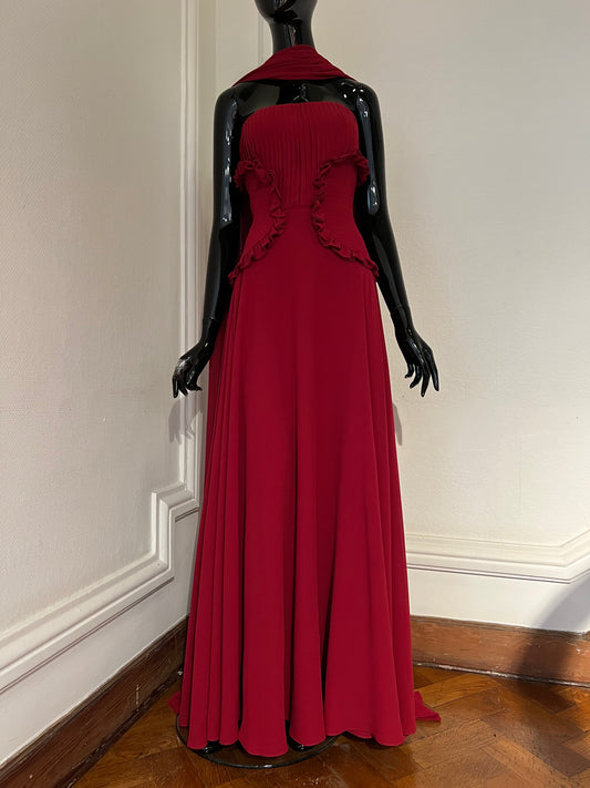 Evening Dress by NATTHIDA