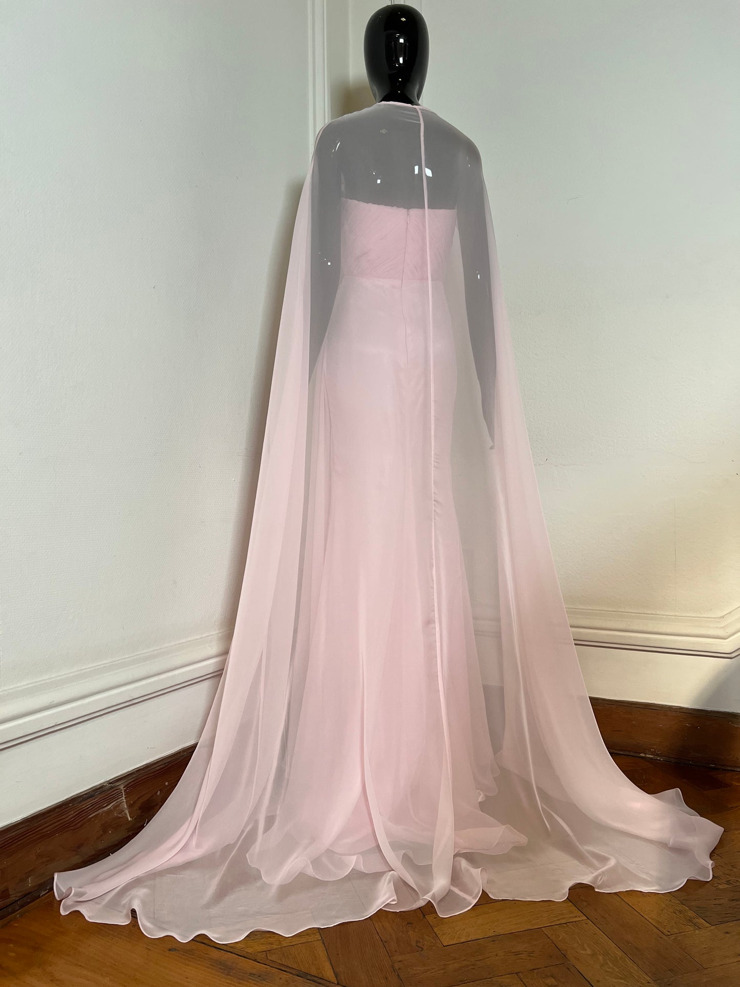 Chiffon gown