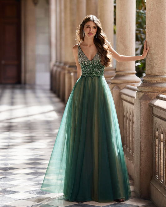 Evening Dress by MARFIL